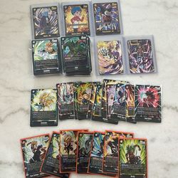 DBSCG dragon ball card game FB04 FB08 rare and SR bulk