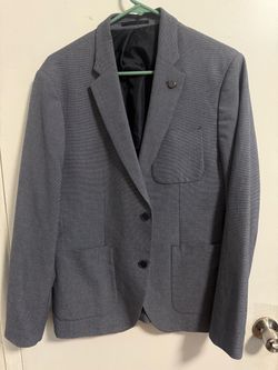 Michael Kors Light blue Two-Button Blazer Sport Coat