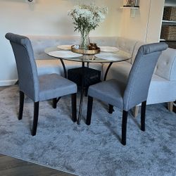 2 Upholstered Dinning Chairs 