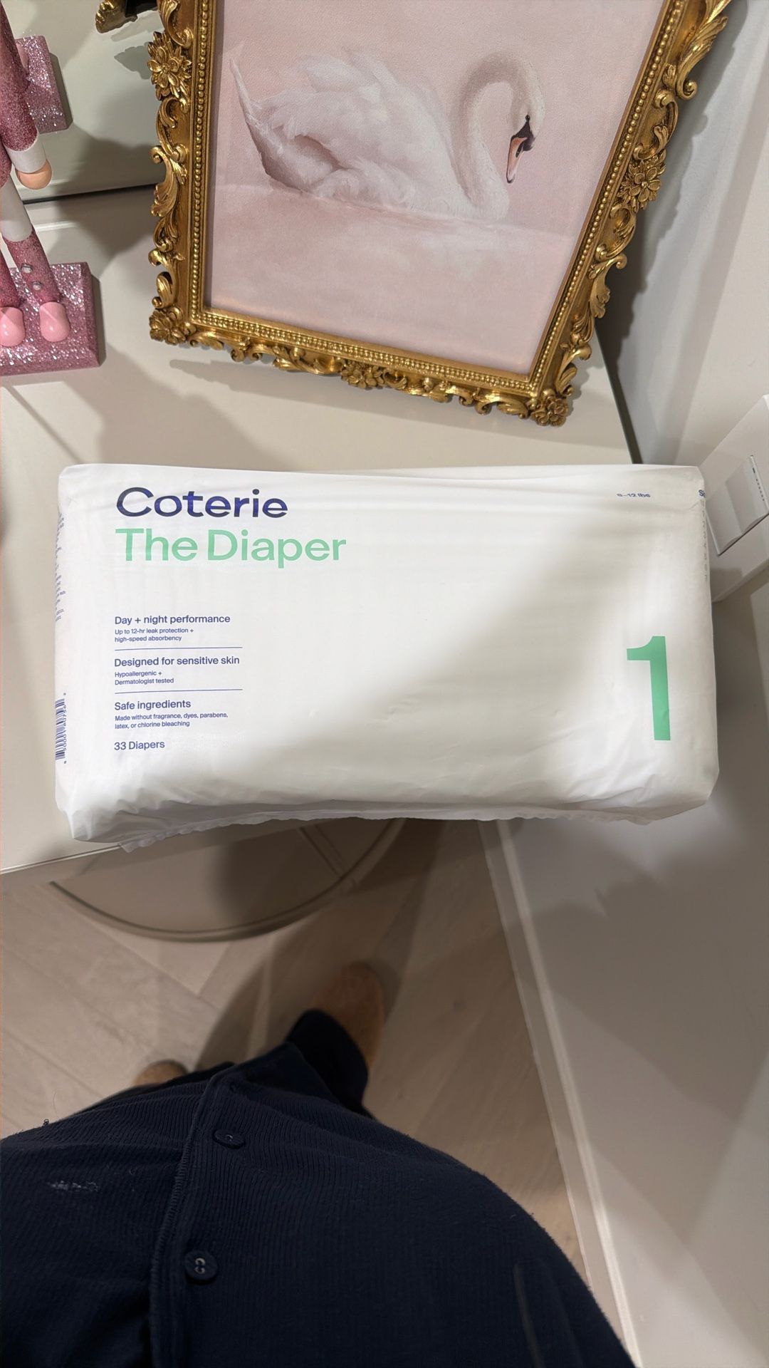 Coterie Diapers Size 1 (33 Diapers)