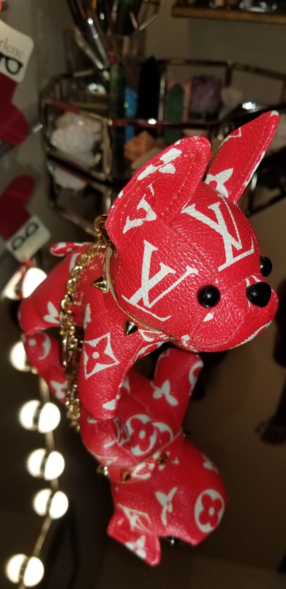 LOUIS VUITTON DOG - bag charm