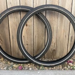 26 Inch Continental Tires And Tubes $30