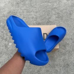 Adidas Yeezy Slides Azure 