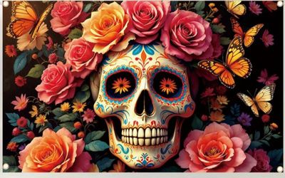 Day of the dead backdrops