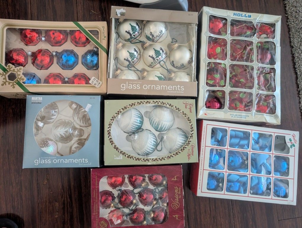Vintage Xmas Ornaments