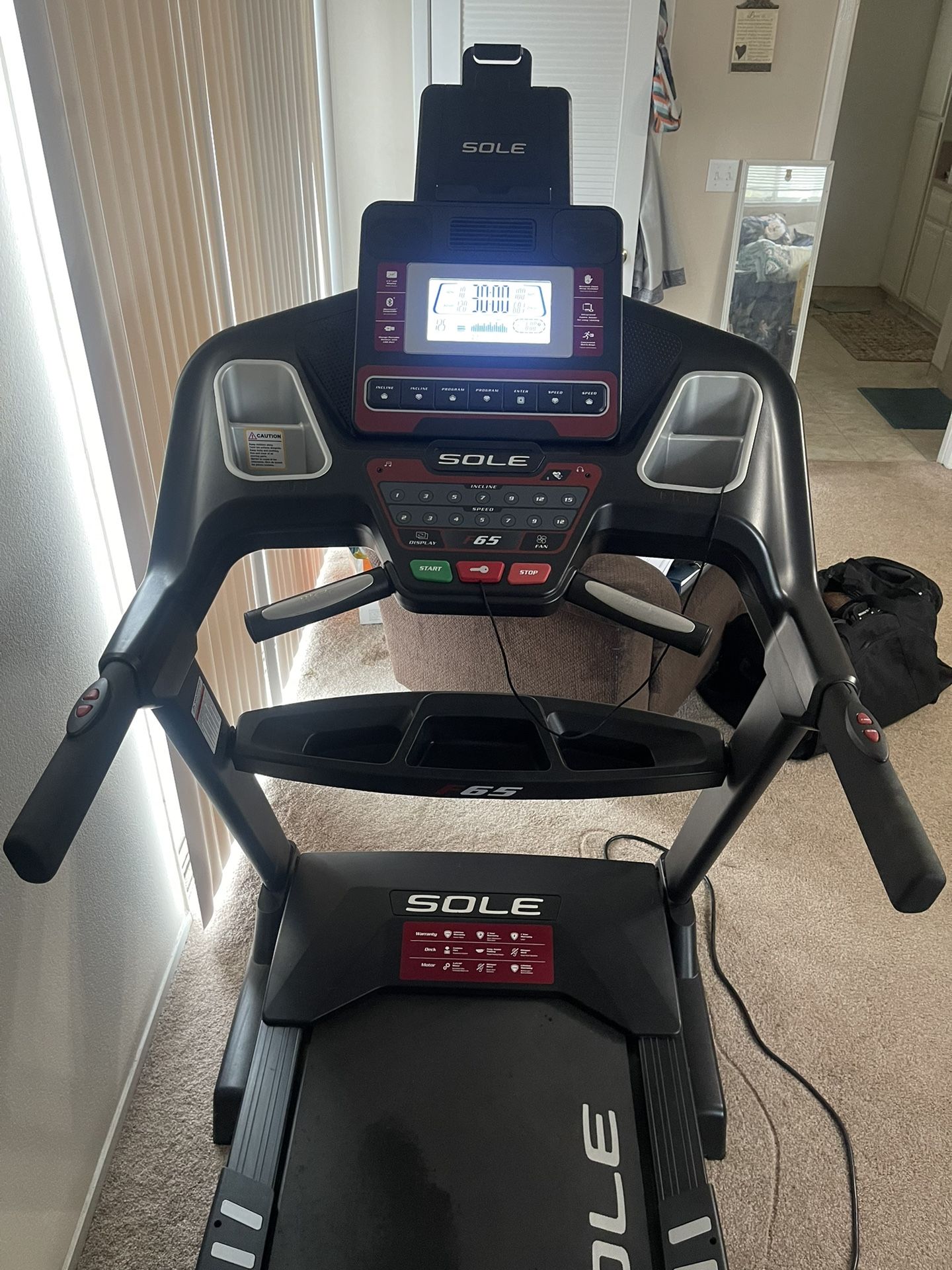 Sole F65 treadmill