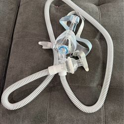 F&P cpap mask with tube