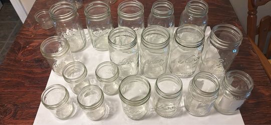 Collection of Canning Jars