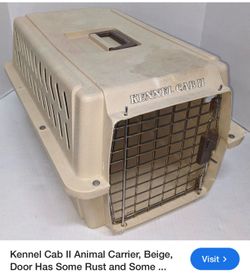 Vintage animal carrier