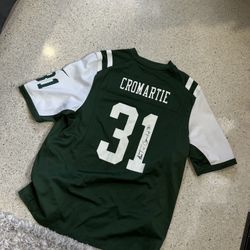 NFL New York Jets Cromartie Signed Jersey 