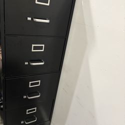Black Filing  Cabinet