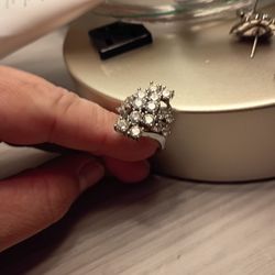  Vintage 3 Carat Moissonite Ring