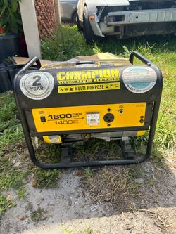 Champion 1800W Portable Gas Generator