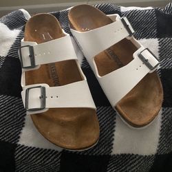 Birkenstocks Womens Size 41(10) White