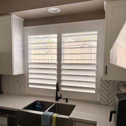 Custom Interior Shutters- REAL WOOD & LIFETIME WARRANTY, Plantation Shutters, Window Treatments, Window Coverings, Persianas de Madera
