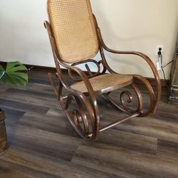Thonet Rocking Chair Signed