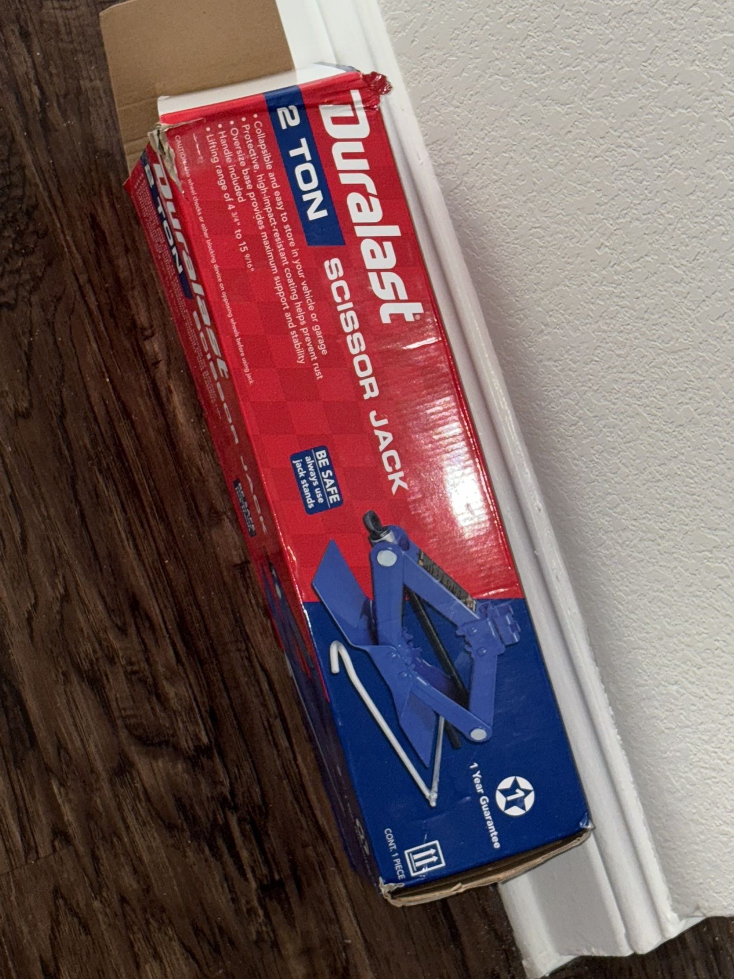Duralast 2-Ton Scissor Jack — Great Condition