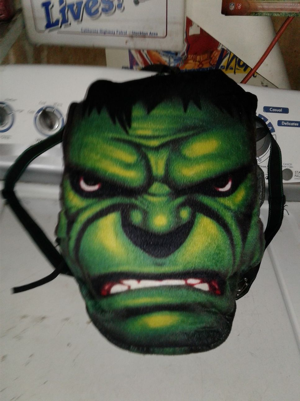 Incredible hulk sleeping bag