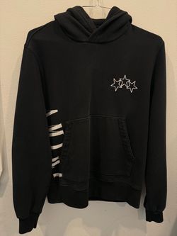AMIRI vertical logo Black Men's Hoodie XS