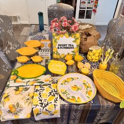Lemon Yellow Decoration