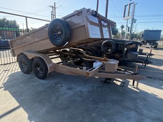 12x7x2 mid duty dump trailer
