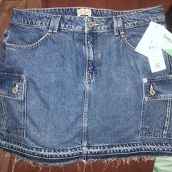 Guess Jean Skirt 
