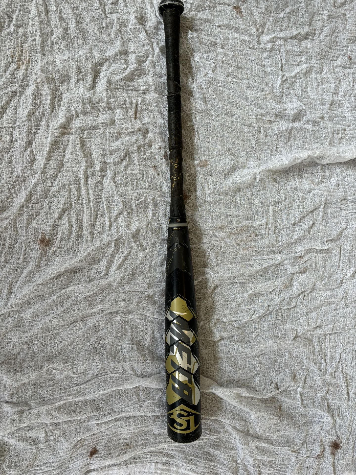  32/29 Used BBCOR 2020 Louisville Slugger Black Meta Prime