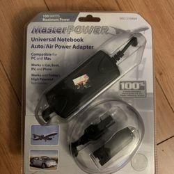 NEW, Universal Notebook Auto/Air Power Adapter