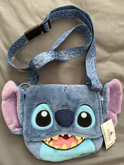 NWT  Disney Parks Aulani Lilo & Stitch Plush Bag