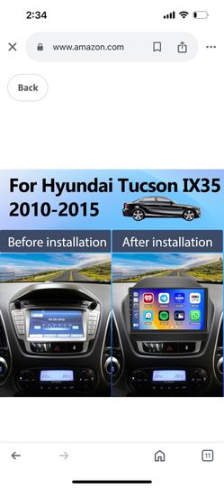 Camecho Android Car Media Player For Hyundai Tucson