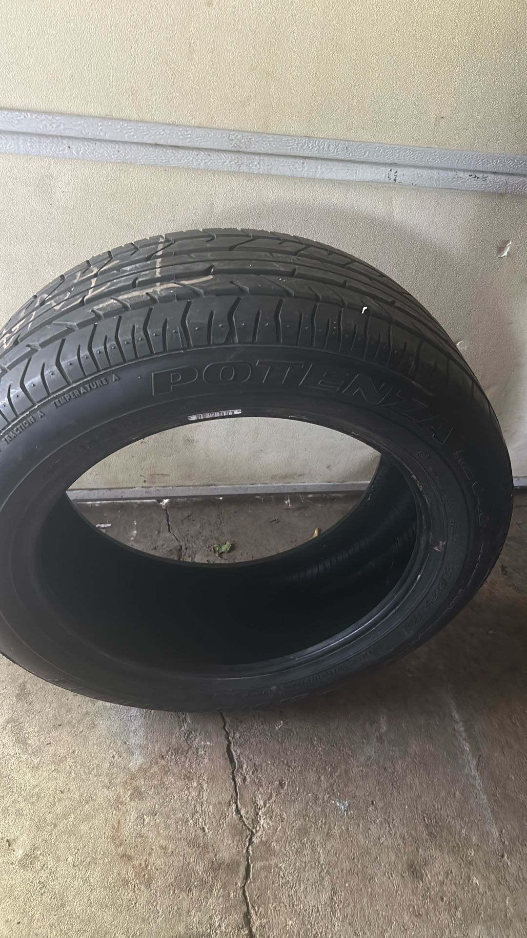 Bridgestone Tire Set 2 Barley Used In Excellent Condition. 