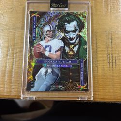 Roger Staubach Jokers Wild 1/1