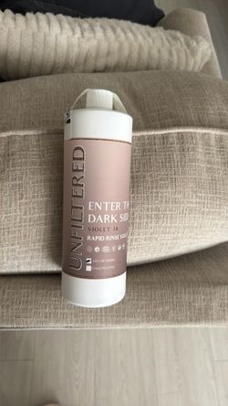 Rapid rinse tanning solution-new