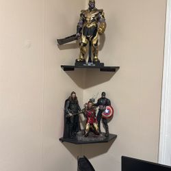 Hot Toys Thanos, Iron Man, Thor, Captain America 