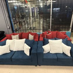 Sofá And Loveseat On Sale Brand New 