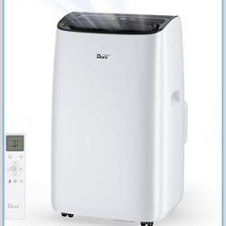 DuraComfort Portable Air Conditioners, 14000 BTU(ASHRAE) /10400 BTU (SACC), Dehumidifier, Cooling Fan, AC for Room,450 Sq.Ft