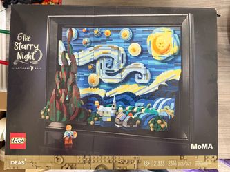 LEGO Ideas 21333 Vincent van Gogh The Starry Night – New Sealed – 2,316 Pieces
