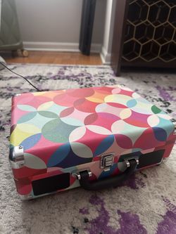 Victorola Portable Record Player