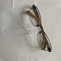 Sale of KITOYA Business Casual Optical Eyeglass Frames - Model K3090 - Brown Metal Frame • Model: K3090 • Dimensions: 54 x 16 (Frame width: 54mm, Nose