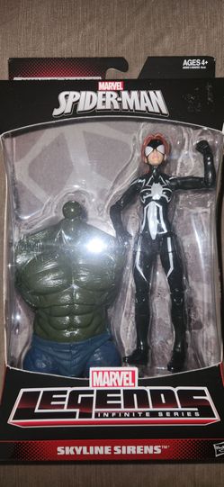 Marvel Legends Spiderman Spider-Woman Green Goblin Baf