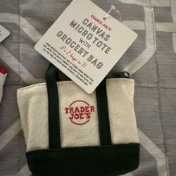 Trader Joe’s Micro Tote With Grocery Bag