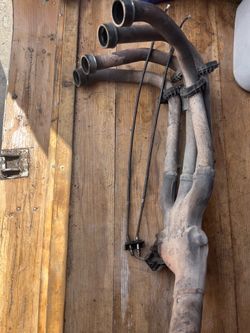 Motorcycle headers exhaust