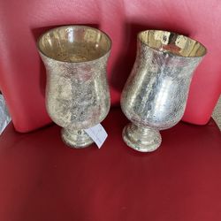 Glass Urn 12 Inches High