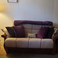 Nice futon with plenty of life in it.