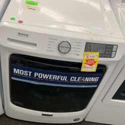 MAYTAG MHWHW 4.5 cu. ft. White Stackable Front Load Washing Machine 3VAJ