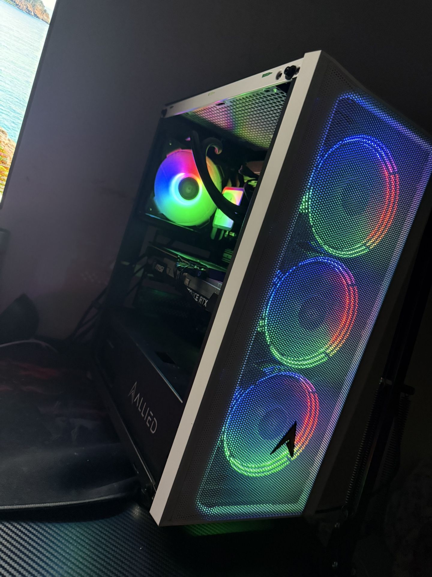 Gaming Pc And Monitor