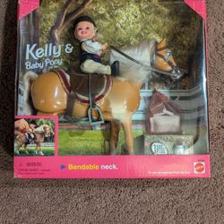 Kelly and Baby Pony Set