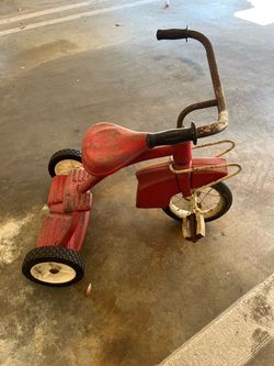 Vintage Red Tricycle