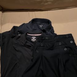 Bundle Izod Cherokee Navy Uniform girl Size 5-8 
