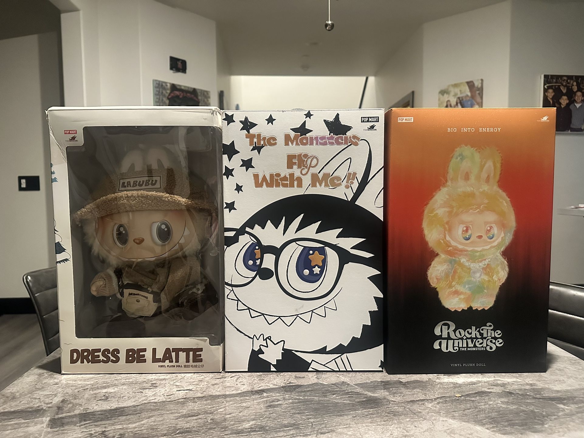 Dress Be latte, Flip With me , Rock The universe Labubu